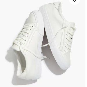 NWT Madewell Low-Top Sneakers in Leather